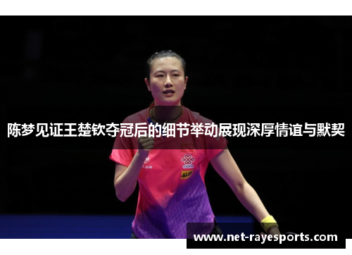 陈梦见证王楚钦夺冠后的细节举动展现深厚情谊与默契